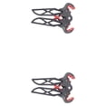 thumbnail image 4 of Naiovety Soporte de tiro con compuesto Estante ajustable Ligero Durable Alta resistencia Resistente al desgaste Soporte de tiro Soportes Rojo Rojo Corto 2Conjunto, 4 of 6