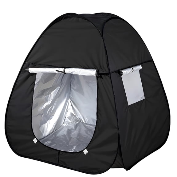 Young Explorers' Blackout Play Tent, Pop-Up Sensory Tent for Neurodiverse Individuals, Private Calming Corner for Relaxation & Therapy, Portable Foldable Dark Room, 33.1 x 33.1 x 37.8 in