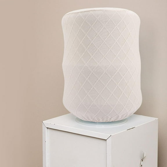 Water Dispenser Barrel Covers,Tutuviw Dust Proof Elastic Fabric Covers for 5 Gallon Water Cooler,Reusable Furniture Cover Bottle Protecto For Home/Office/HotelDecor(White,13x11in)