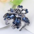 thumbnail image 1 of Pinza de pelo de aleación Macarena garra de mariposa accesorios de peinado para niñas azul, 1 of 8