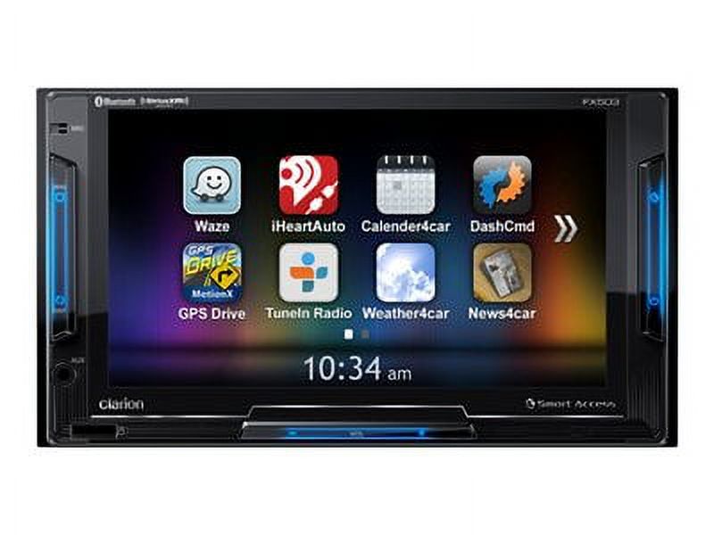Clarion FX503 6.2" MP3 Touchscreen Bluetooth Car Stereo SiriusXm Radio Ready - image 2 of 3