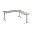 thumbnail image 2 of Move 60 Series 72W L Shaped Standing Desk in Platinum Gray - Engineered Wood, 2 of 7