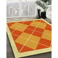 thumbnail image 3 of Ahgly Company Machine Washable Indoor Rectangle Transitional Saffron Yellow Area Rugs, 3' x 5', 3 of 7