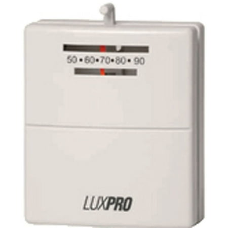 thermostat luxpro wire wiring heat dialog displays option button additional opens zoom