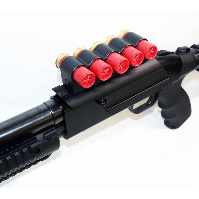 TRINITY Tactical Scope Mount & Shell Holder For Mossberg 500/590 - Picatinny Rail & 6 Shell Carrier