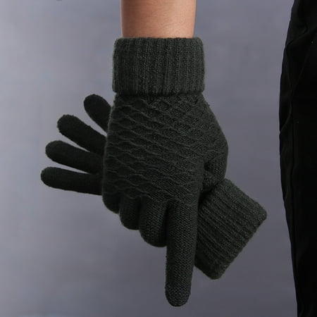 

Yubnlvae Gloves Warm Outdoor Winter Knit Gloves Gloves Velvet Gloves Women S Tools