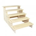 thumbnail image 1 of KLKCMS Wood Display Riser Collectibles Display Stand for Ornaments Crafts Apartment 5 Layer 30cm, 1 of 9