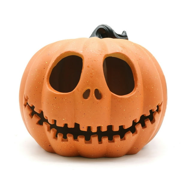 Yuarrent Linterna de calabaza para Halloween, iluminación para tienda de casa, diseño de escena de adorno, lámpara alimentada por DIY, Kits de decoración para fiestas Yuarrent HA067716-01