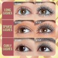 thumbnail image 3 of Waterproof Long-lasting Mascara, Lengthened Curled Lashes, Waterproof & Sweatproof Long Lasting Non-smudged (1 Pcs), 3 of 5
