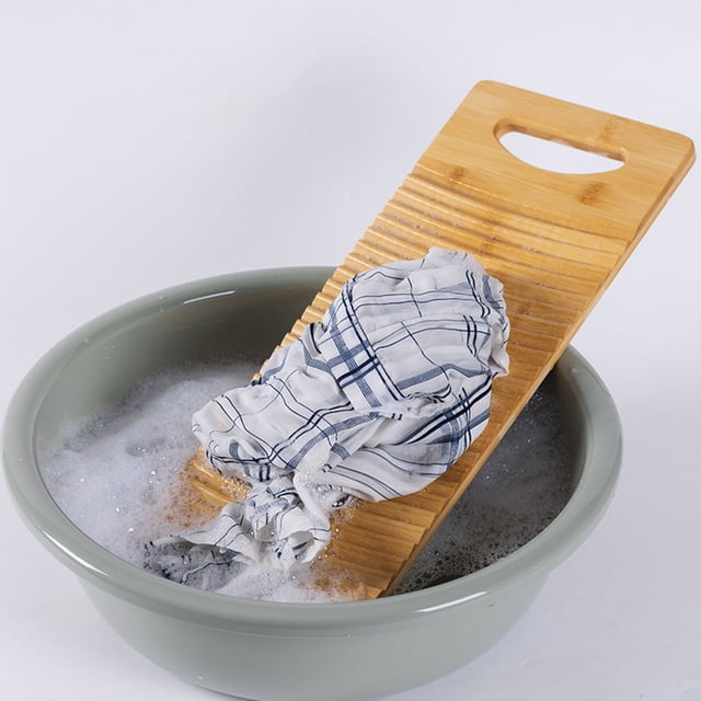 Available Wood Washing Board With Rectangle Handle Hand Pussion Hand Wash Board For Home Lndry Clothes Practical Durable Material Thickened Shower Floor Tub And Tile Evaporator Coil Copper Wall