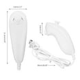 thumbnail image 2 of Control Remoto Compatible con Wii/Wii U, Control de Juego Motion Plus con Nunchuck para Consola Wii, 2 of 9