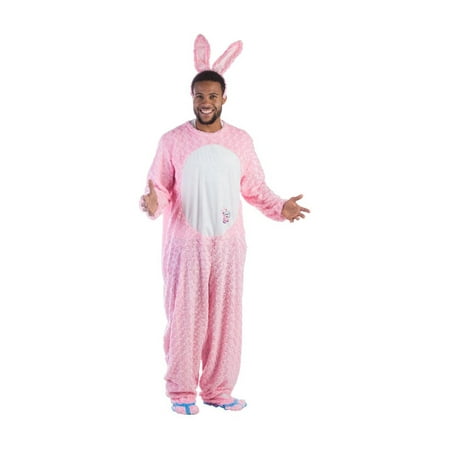 Energizer Battery Pink Bunny Mascot Men Costume
