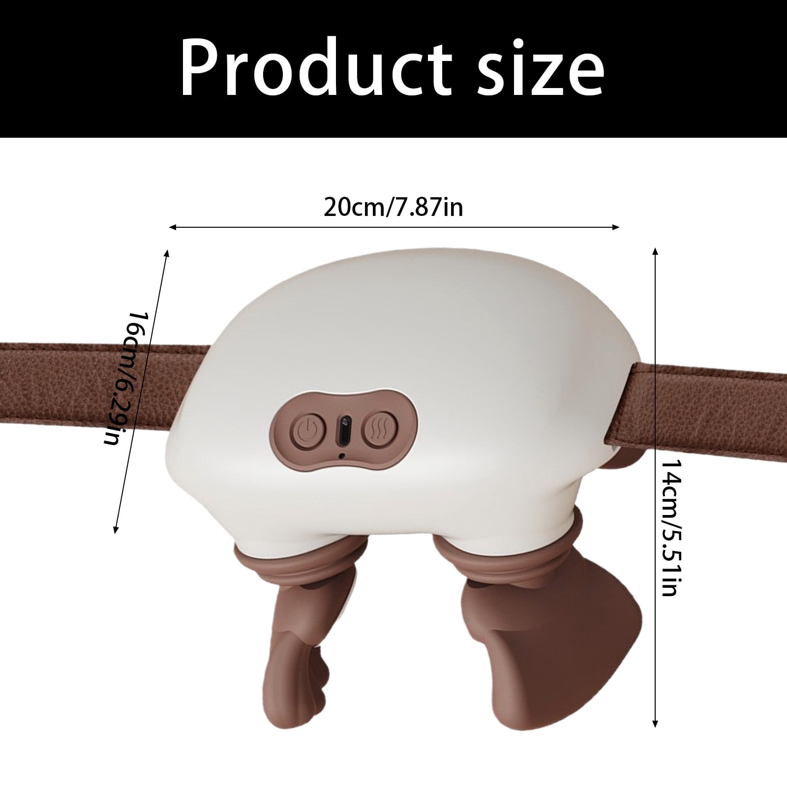 Neck Massager with Heat, Shiatsu Neck and Back Massager with 4D Kneading, Wireless Deep Tissue Massage for Shoulder and Cervical Pain Relief, Portable and Rechargeable for Home and Office