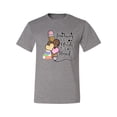 thumbnail image 3 of Teaching is a Work of Heart Pop Culture Men's Graphic T-Shirt, Heather Grey, 3X-Large, 3 of 5