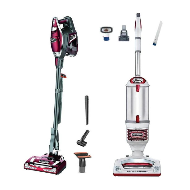 Shark Rocket Ultralight Vacuum + Rotator LiftAway, Red (Certified