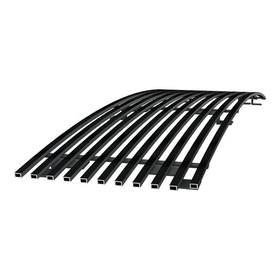 APS Compatible with Honda Ridgeline 2005-2008 Main Upper Stainless Steel Black 8x6 Horizontal Billet Front Grill Grille Insert H87114J