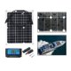 thumbnail image 3 of de batería solar portátil de 300 W, banco de energía monocristalino de 18 al aire libre, teléfono móvil, casa de - Controlador 20A Sunnimix Generador de energía portátil, 3 of 8