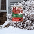 thumbnail image 3 of Holiday Season Burlap Garden Flag 12.5" x 18" Briarwood Lane, 3 of 4