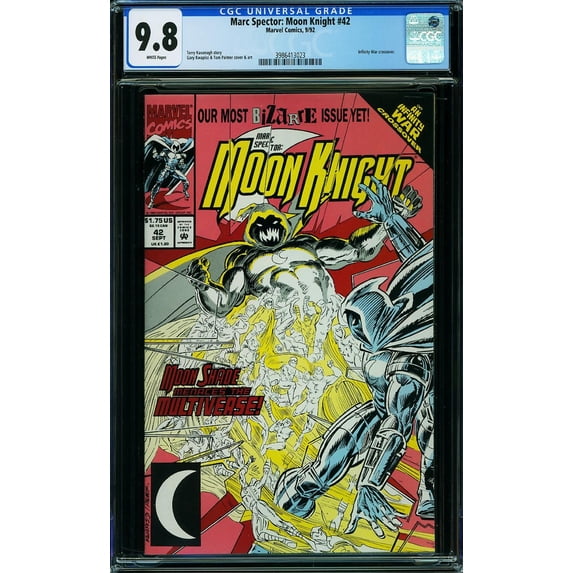 Marc Spector: Moon Knight #42 - CGC 9.8 Comic Book