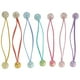 thumbnail image 1 of 14 gomas para el pelo, coleteros, coleteros elásticos, bandas de doble bola, accesorios para niñas y mujeres., 1 of 6