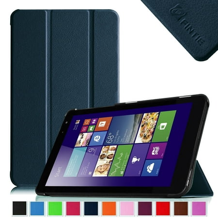 Fintie New Dell Venue 8 (2014 Version) / Dell Venue 8 Pro (Windows 8.1) 8-Inch Tablet Slim Shell Case Cover, Navy Fintie New Dell Venue 8 (2014 Version) / Dell Venue 8 Pro (Windows 8.1) 8-Inch Tablet Slim Shell Case Cover, Navy