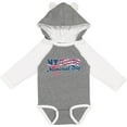 thumbnail image 3 of Inktastic My First Memorial Day Grunge with Fireworks Boys or Girls Long Sleeve Baby Bodysuit, 3 of 5