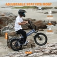 thumbnail image 4 of Actbest Summit Folding Electric Bike for Adults, 20" Fat Tires,700W Motor, 48V 12AH Removable Battery, Dual Suspension 7‑Speed, Foldable Ebike, 4 of 7