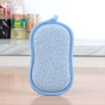 thumbnail image 5 of Oefntac Cleaning Brush Double Sided Multi Functional Thick Cleaning Brush Sponge Kitchen Pot Pan Non Scratch Water Absorption Eco Friendly Decontamination Quick Scrub, 5 of 7