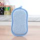 thumbnail image 5 of Cepillo de esponja de doble cara para limpiar cocina - Un fregador multifuncional grueso y sin arañazos, descontaminación fuerte, espuma ecológica, limpiador de fregadero para sartén, 5 of 7