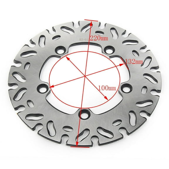 for Yamaha YZF R1 2004-2012 2005 YZF R6 2003-2014 2013 12 Rear Brake Disc Rotor