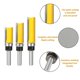 thumbnail image 5 of Broca de Fresado con Vástago de 8 mm D16 para Carpintería, Fresa Frontal de Carburo, 3 Piezas, 5 of 5
