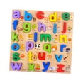 thumbnail image 4 of Madera Letra Animal Palabra Rompecabezas Regalos Alfabeto Juguetes Educativos Tempranos, Aprendizaje Alfabeto Práctica Rompecabezas Juguete, Bebé Niño Minúscula Hugo Rompecabezas de palabras del alfabeto, 4 of 10