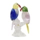thumbnail image 1 of Estatua de loro de cristal, figura de pájaro, escultura, modelo animal, adorno colorido para Rosado, 1 of 9
