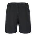 thumbnail image 4 of Rumantou Men's Swim Shorts with Mesh Lining Mens Fastdrying Beach Pants with Mesh Drawstring Shorts In Solid Color for S,Dark Gray, 4 of 5
