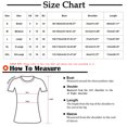 thumbnail image 2 of Pntutb Womens Plus Size Fashion V-Neck Gradient Printed Tunic Tops Buttons Short Sleeve T-Shirt Blue L, 2 of 6