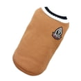 thumbnail image 4 of Dog Pet Knit Sweater School Style V Neck Soft Breathable Versatile Dog Knit Waistcoat Clothes, 4 of 5