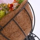 thumbnail image 3 of Yuarrent Cesta colgante de 8/10 pulgadas, maceta de Metal con forro de fibra de coco, alambre de flores, soporte Retro Kawaii, colgador de macetas para Jardín y Patio 8 pulgadas Yuarrent HA3674-01B, 3 of 6