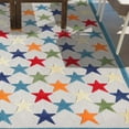 thumbnail image 7 of Superior Juniper Stars Indoor Outdoor Area Rug, 6' x 8' 10", Cream, 7 of 7