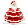 thumbnail image 3 of Christmas Ornament Tree Hole Christmas Ornaments 2D Flat Acrylic Pendants ChristmasDecor For Tree Car Decorations, 3 of 7