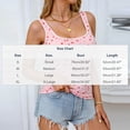 thumbnail image 3 of WHLBF Tank Tops for Women Round Neck Sleeveless Fashion Summer Printed Casual Blouse Tank Pink M, 3 of 6