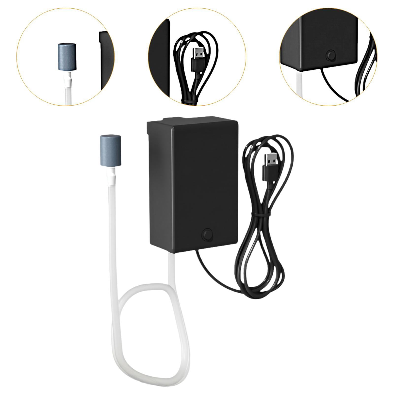 Bvdfgk Air Pump, Fish Pump, Portable Silent Powerful Aerator for Household Aquarium No Nano Air Disk