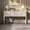 Natural, variant on Christopher Knight Home 55" Geometric Carved Fluted Console Table with Soft-Close Drawers, Black