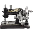 thumbnail image 1 of 1pc Vintage Mini Ornement Décoration en Résine Miniature Rétro (Machine à Coudre), 1 of 8