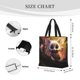 thumbnail image 3 of Fotbe Adorable Fluffy Bat Bolsa Tote con Estampado para Mujer, Bolsos con Cremallera, Bolsa de Hombro Casual de Gran Capacidad con Bolsillos Internos, 3 of 7