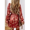 thumbnail image 3 of a.Jesdani Floral Shirred Mini Dress: Elegant Daily Flair!, 3 of 8