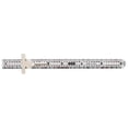 thumbnail image 1 of 32075 6 Inch Flex Stainlesssteel Rule, 1 of 1