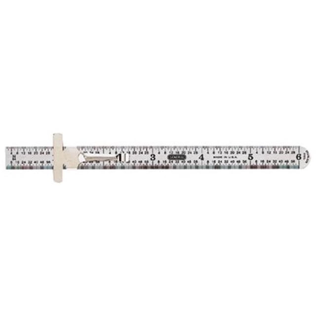 32075 6 Inch Flex Stainlesssteel Rule