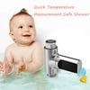 Kuluzego LED Display Home Water Faucet Shower Thermometer Temperature Monitor Baby