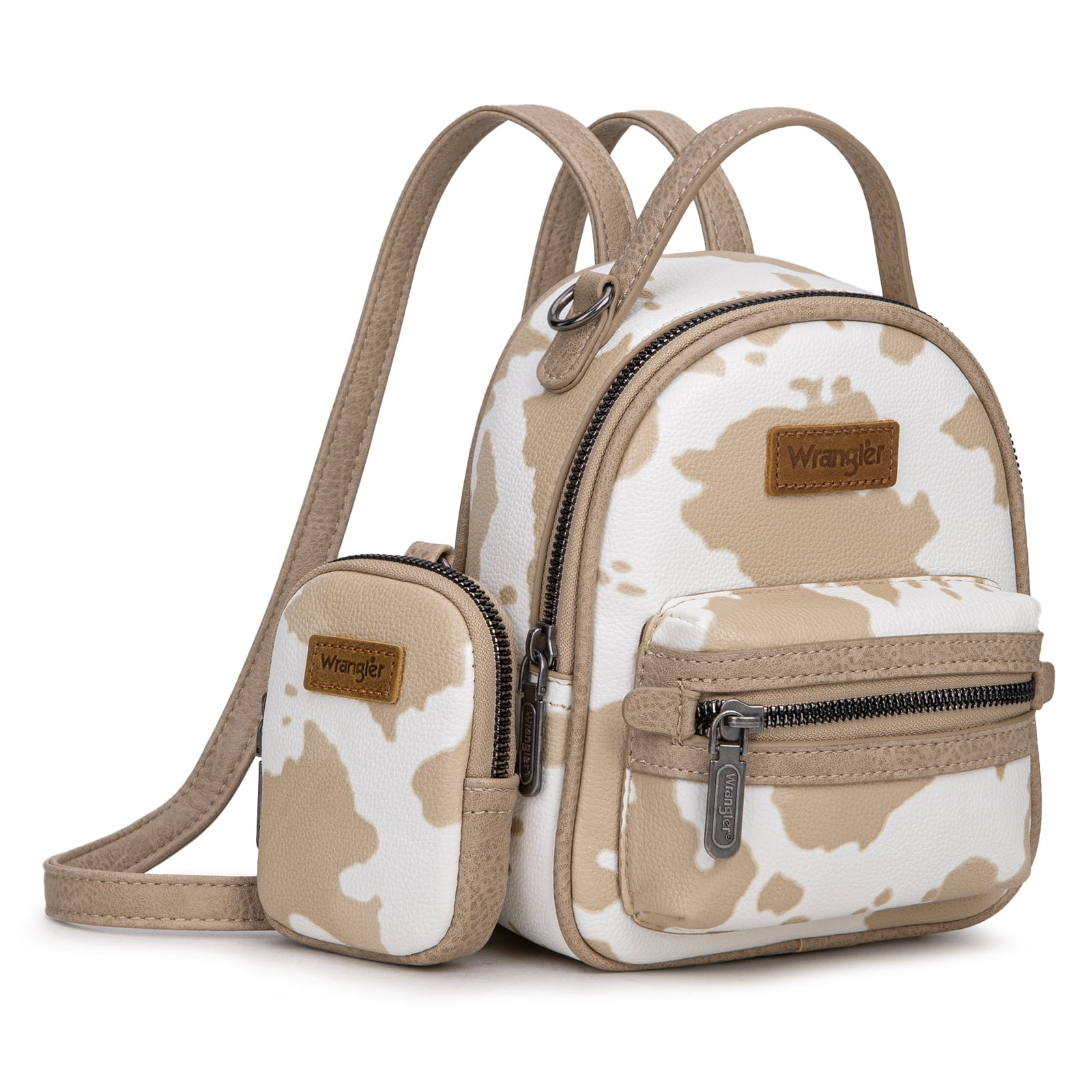 Wrangler Mini Backpack Cute Cow Print Backpack Purse for  display picture 1