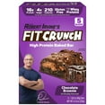 thumbnail image 2 of (3 pack) FITCRUNCH Chocolate Brownie Protein Bar, 16Gg, 5ct, 2 of 6
